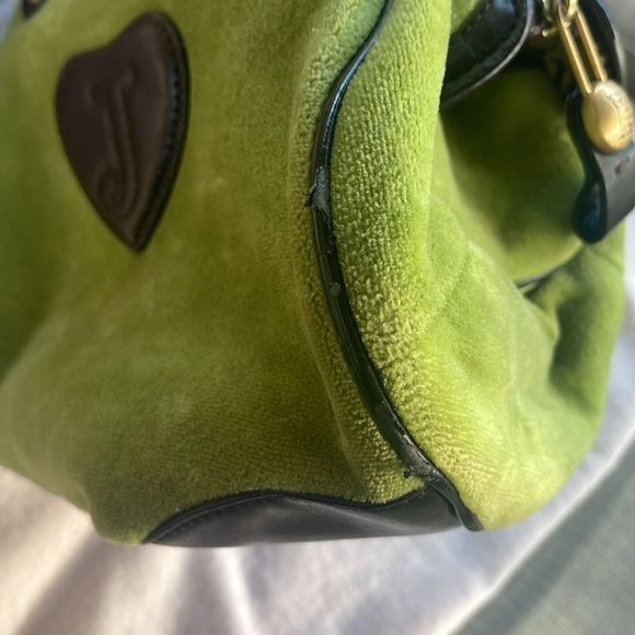 Juicy Couture Green Bowler bag, wallet and dust cover - Picture 8 of 16